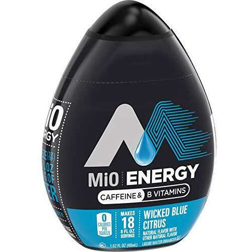 Mio Energy Liquid Water Enhancer, Wicked Blue Citrus, 1.62 Oz, 14-Pack