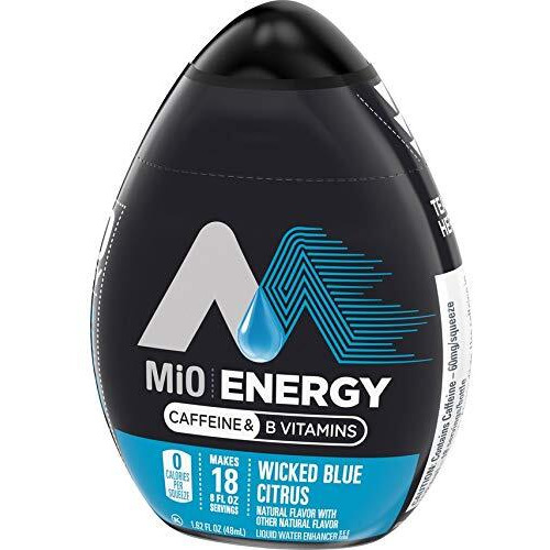 Mio Energy Liquid Water Enhancer, Wicked Blue Citrus, 1.62 Oz, 14-Pack