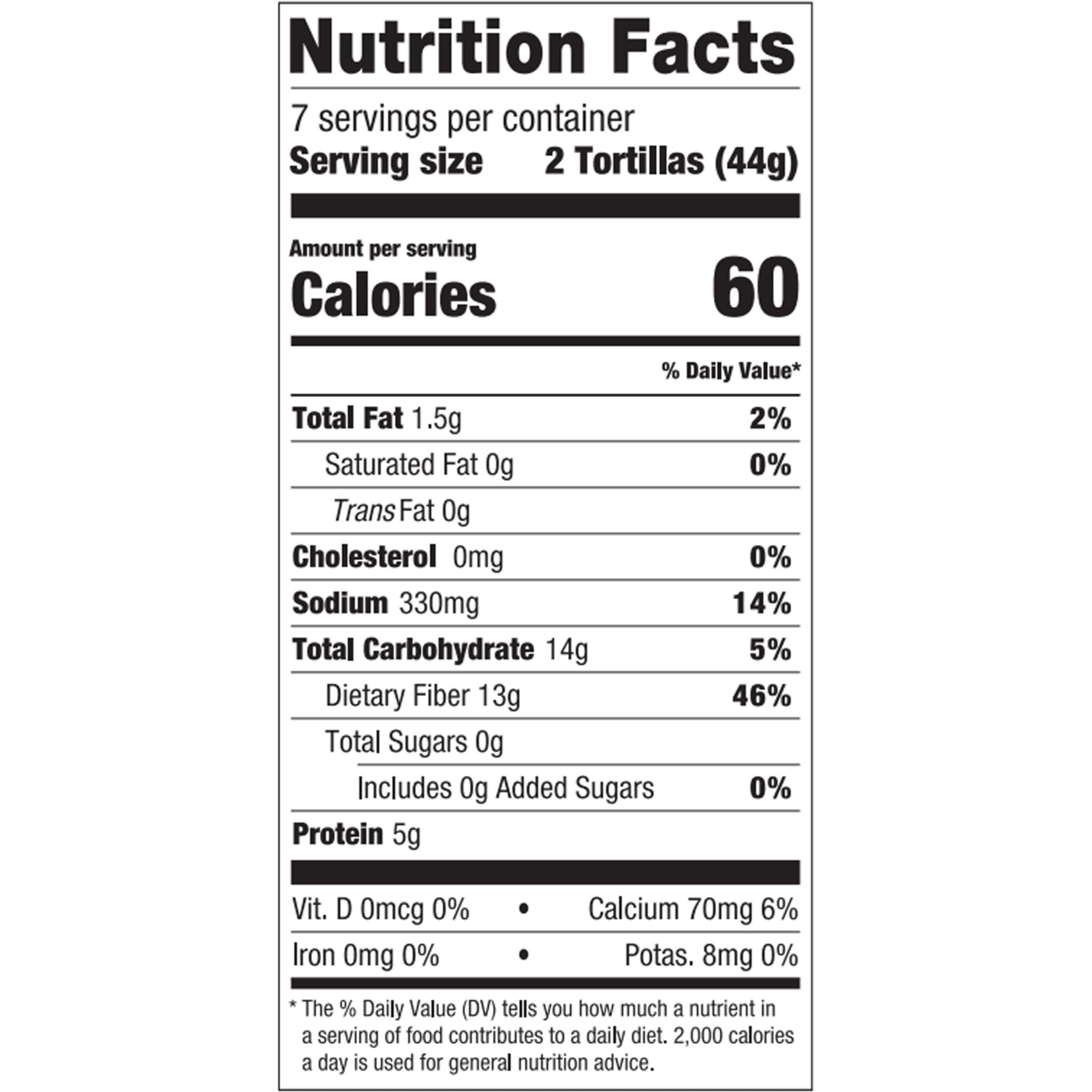 La Banderita Carb Counter Street Taco | 4.5"" Size Flour Tortillas |Zero Net Carbs |Keto Certified | 10.8 Oz.| 14 Tortillas (Pack Of 4)