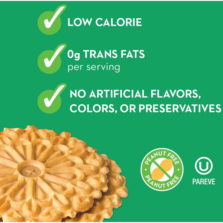 Reko Pizzelle Authentic Italian Style Waffle Cookie, Anise, 7 Ounce (Pack Of 1)