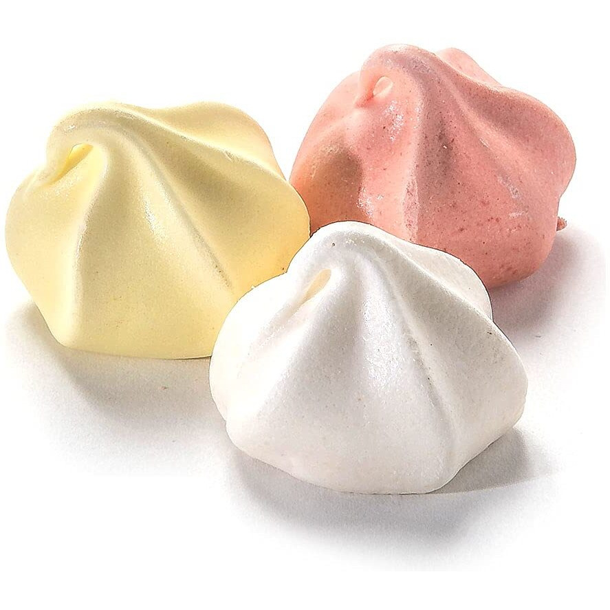 Krunchy Melts Original Meringue Cookies | Rainbow Vanilla Flavor | Only 80 Calories Per Serving | Fat Free, Gluten Free, Dairy Free (4 Oz)