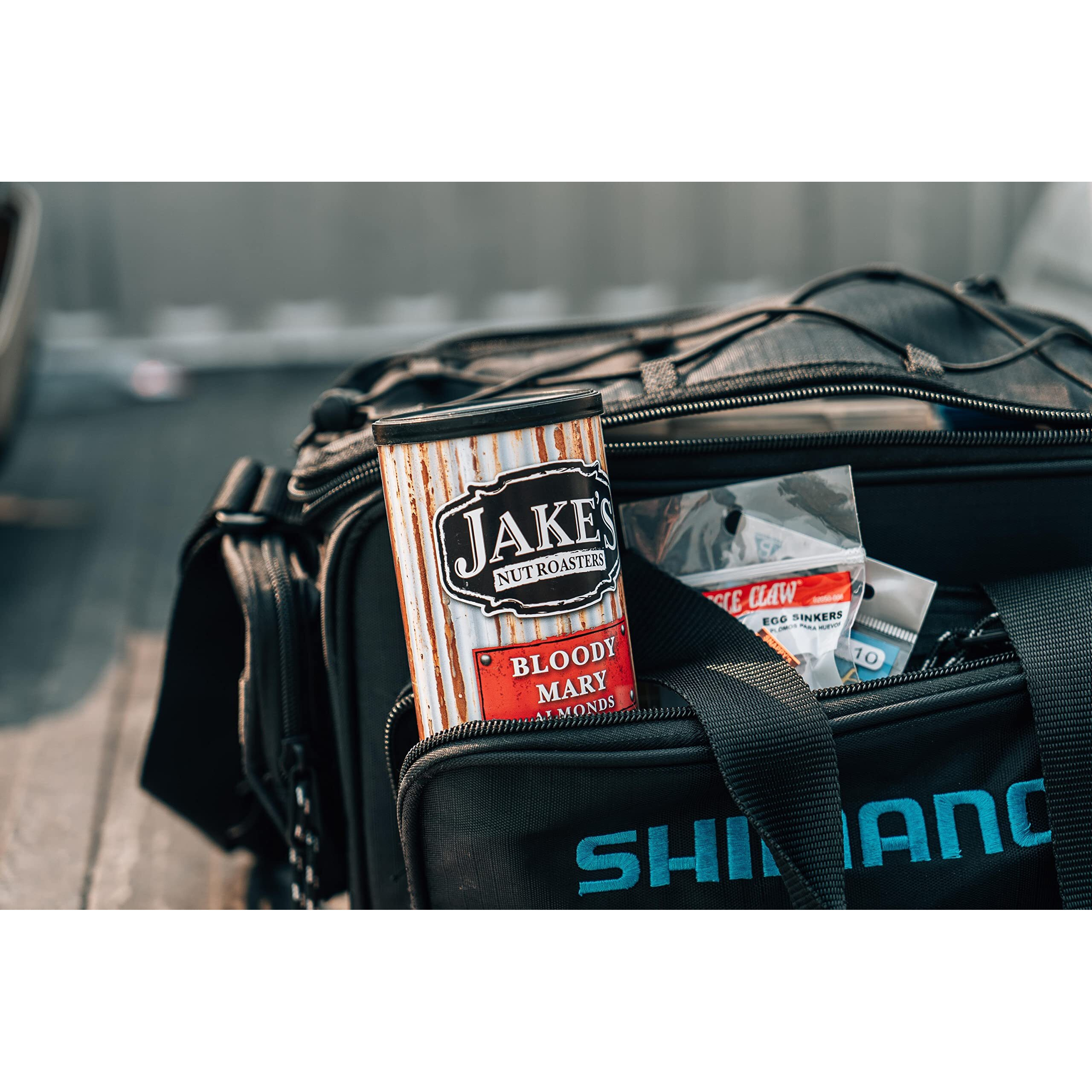 Jake's Nut Roasters - Bloody Mary Almonds (2 Pack) Whole Dry Roasted Seasoned Flavored Almonds - High-Protein Snack With A Traditional Bloody Mary Flavor