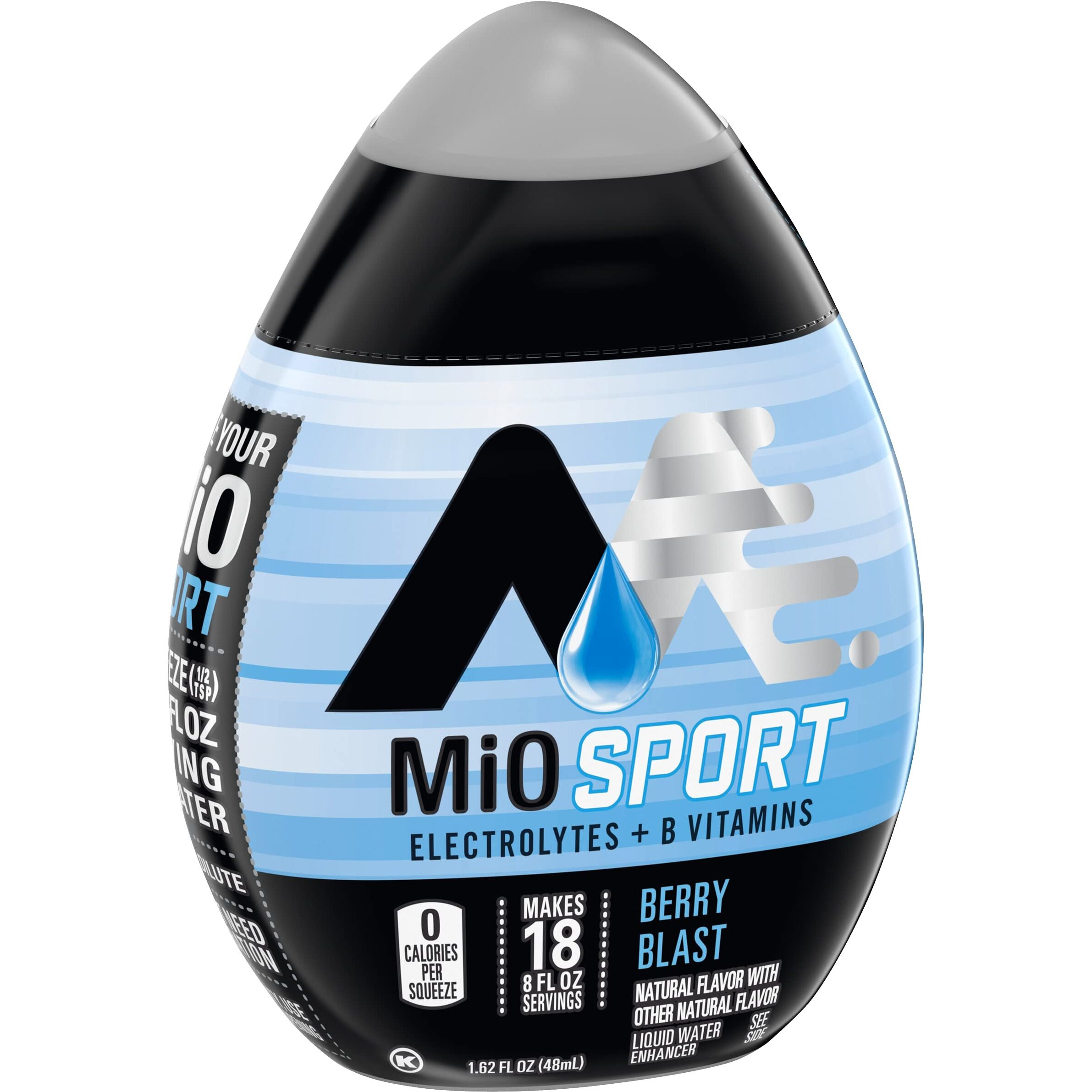 Mio Sport Liquid Water Enhancer, Berry Blast, 1.62 Oz (Pack-2)
