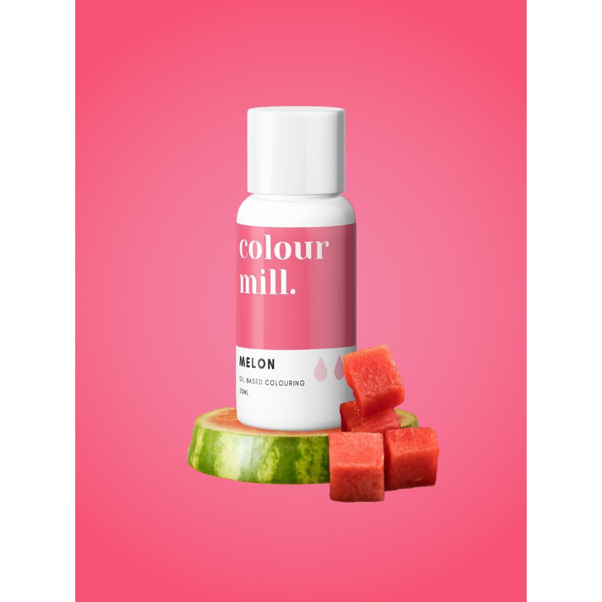 Colour Mill Oil-Based Food Coloring, 20 Milliliters Melon (0.68 Fl Oz)