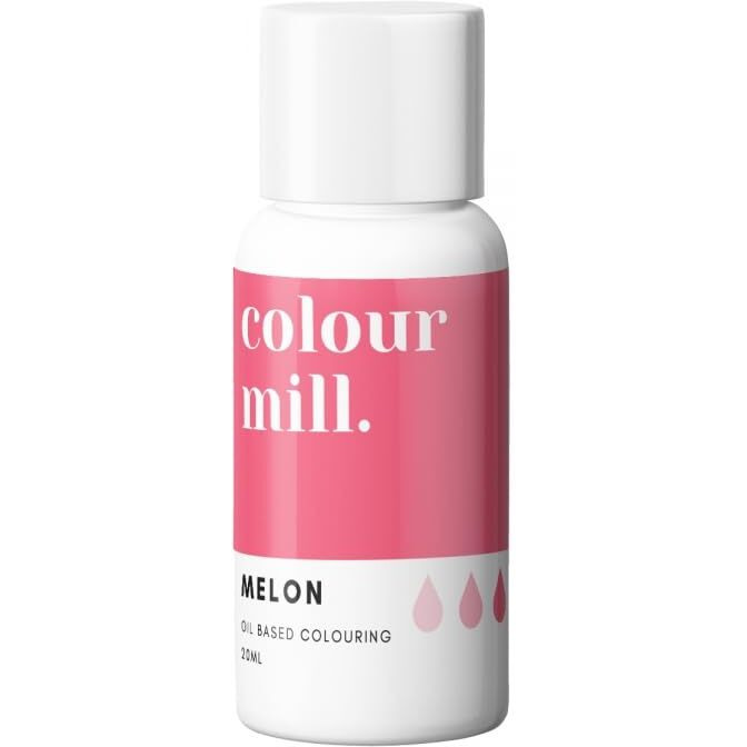 Colour Mill Oil-Based Food Coloring, 20 Milliliters Melon (0.68 Fl Oz)