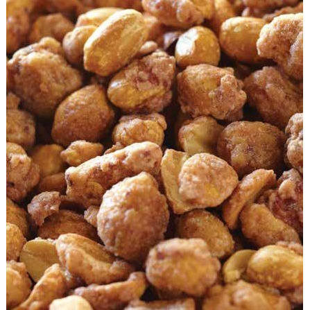 Gourmet Butter Toffee Coated Peanuts By Its Delish - 1 Lb Bulk Bag - Sweet Crunchy Caramelized Nuts Snack