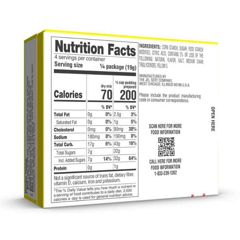 My-T-Fine Pudding And Pie Filling Lemon, 2.75 Oz (Pack Of 24)