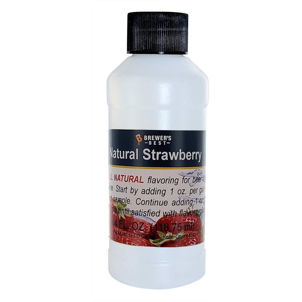 Brewer's Best Natural Beer And Wine Fruit Flavoring (Strawberry)