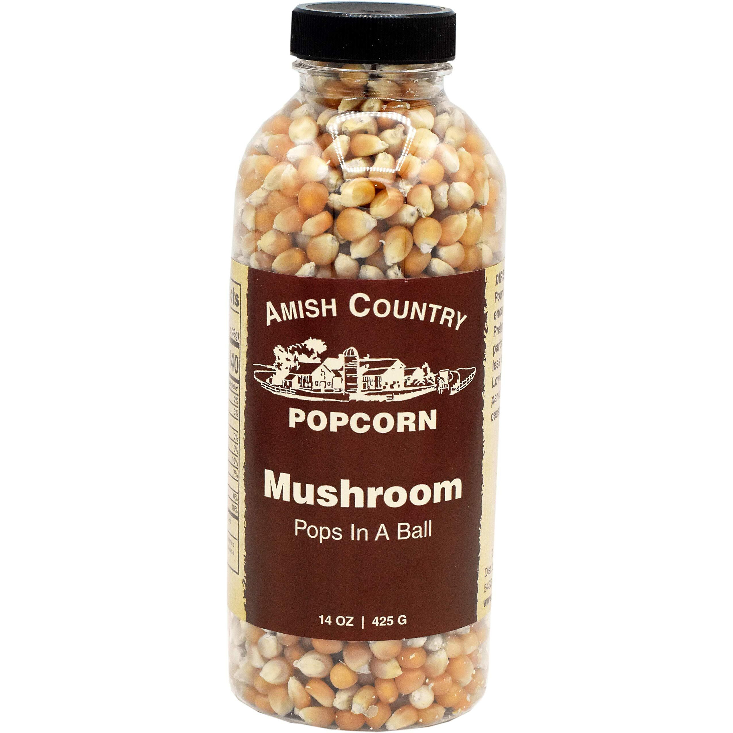 Amish Country Popcorn | 14 Oz Bottle | Mushroom Popcorn Kernels | Old Fashioned, Non-Gmo And Gluten Free (14 Oz Bottle)