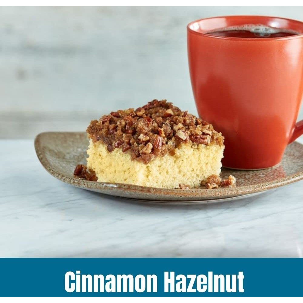 Door County Coffee Cinnamon Hazelnut Flavored Coffee Whole Bean | 10 Oz Bag | Medium Roast | 100% Specialty Arabica Coffee | Flavored Gourmet Coffee | Cinnamon Hazelnut