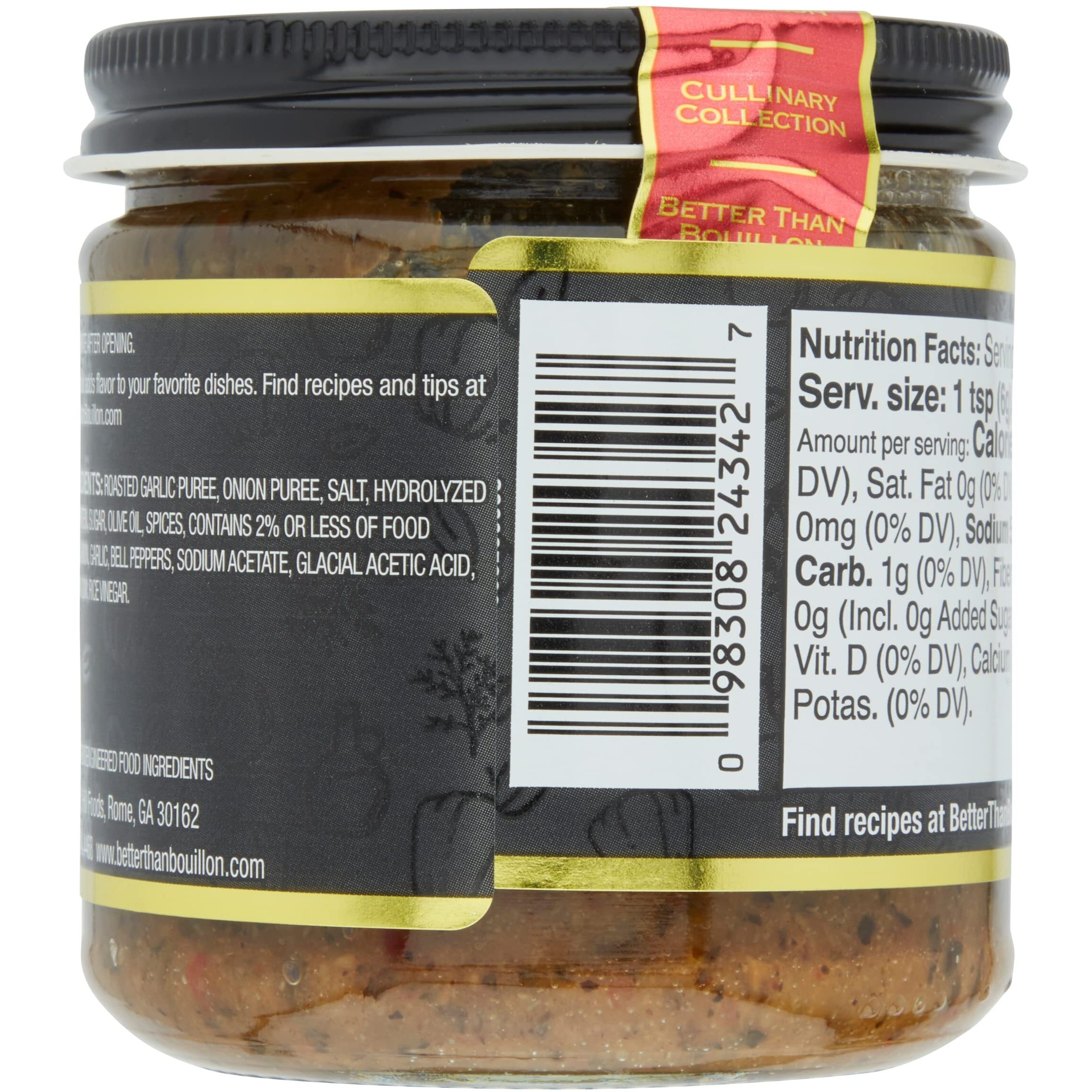 Better Than Bouillon Culinary Collection Base, Italian Herb Base, Contains 38 Servings Per Jar, 8-Ounce Glass Jar (Pack Of 1)