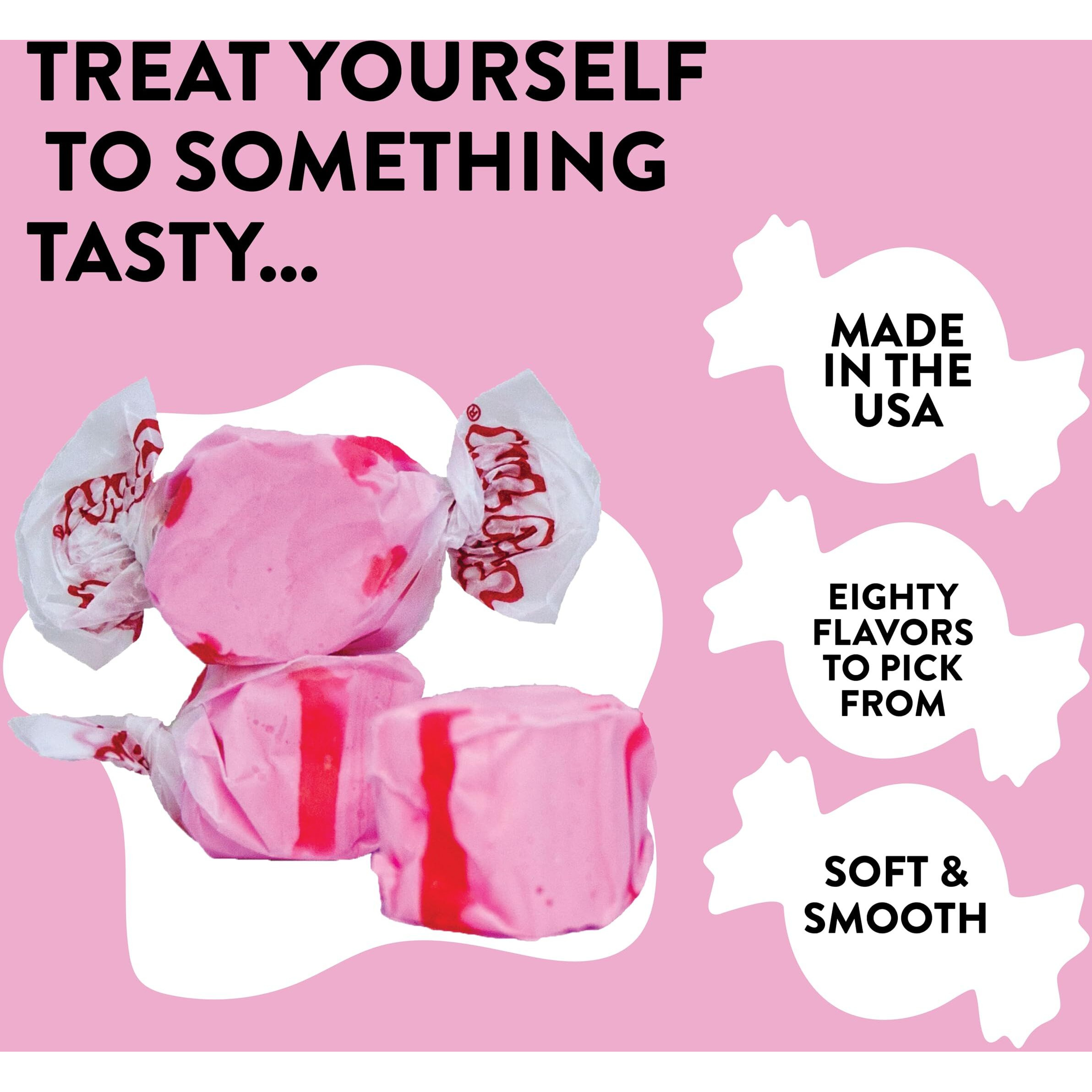 Taffy Town Saltwater Taffy, Cherry, 2.5Lb