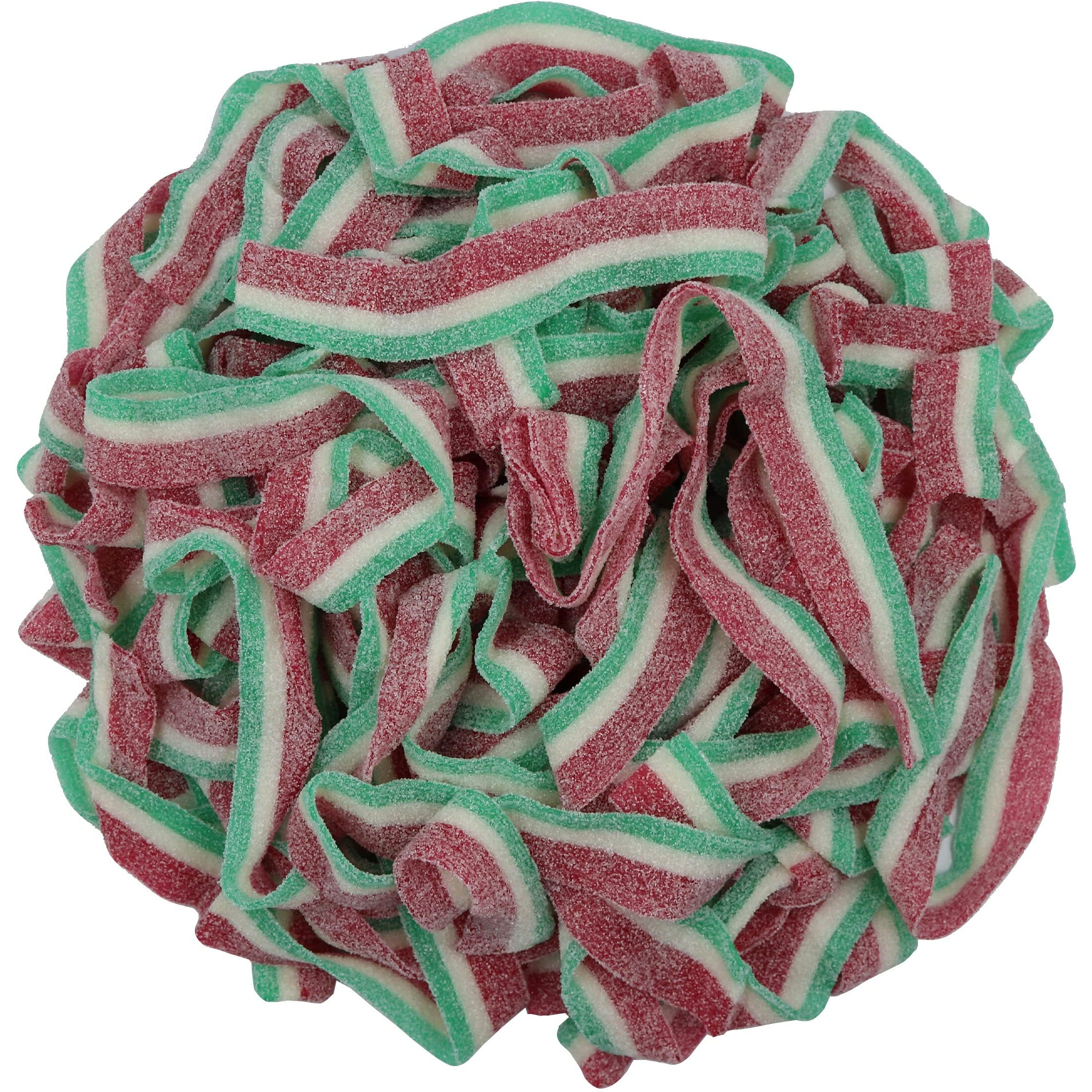 Smarty Stop Sour All Flavor Gummy Belts Candy 1 Pound (Watermelon)