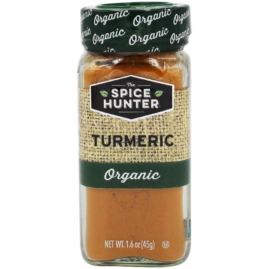 The Spice Hunter Turmeric, Ground, Organic, 1.6-Ounce Jar