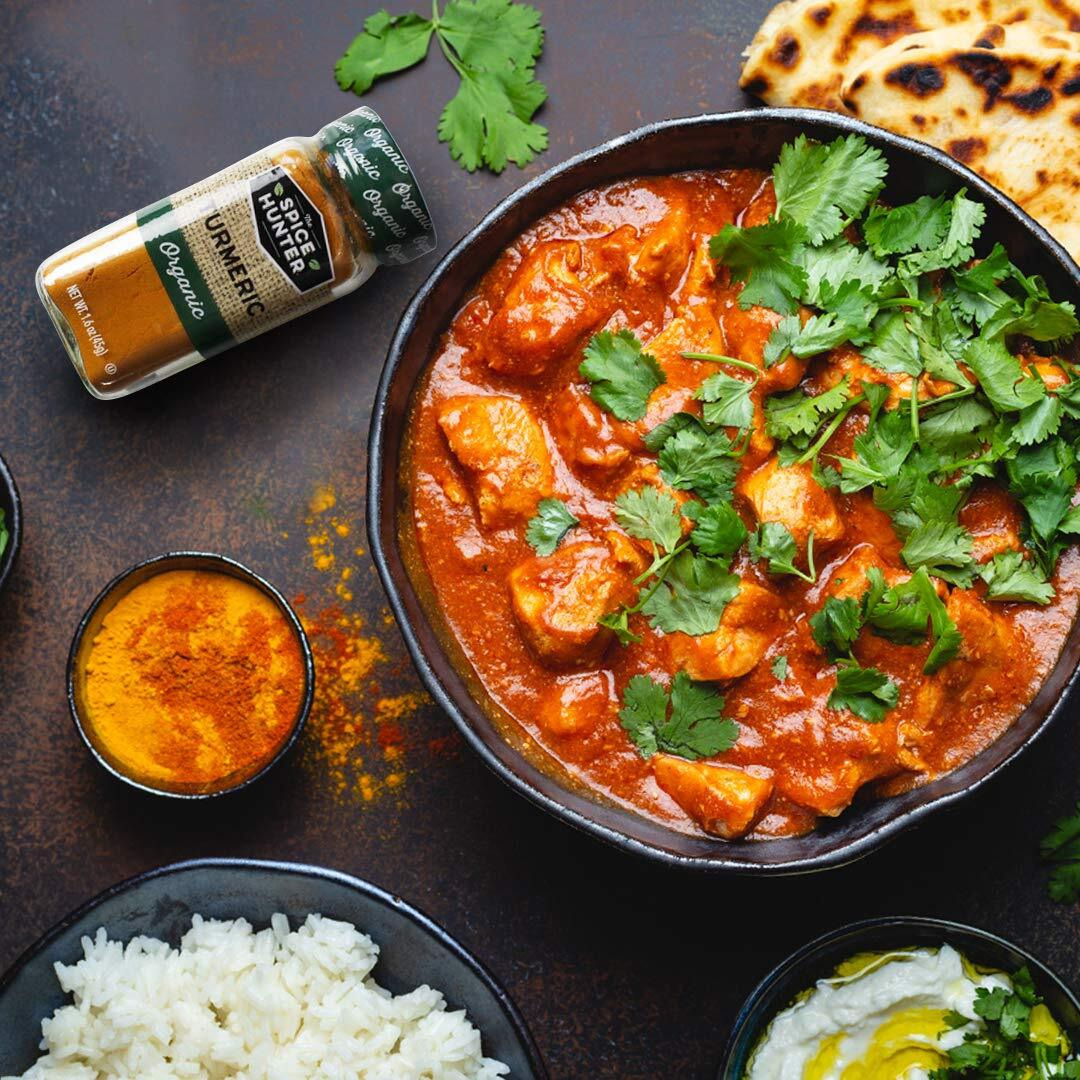 The Spice Hunter Turmeric, Ground, Organic, 1.6-Ounce Jar