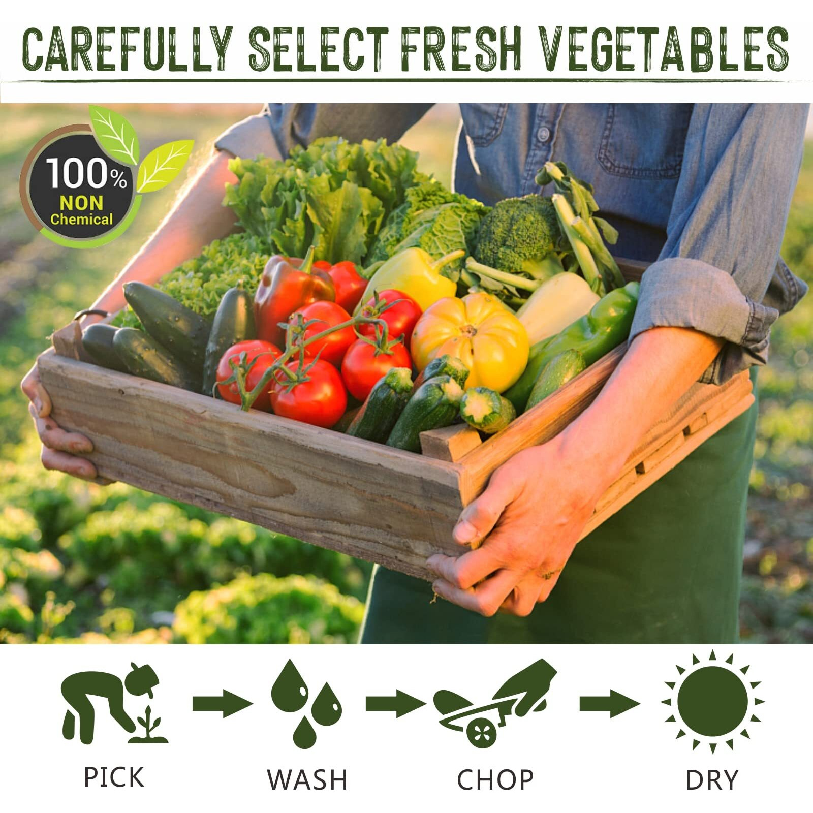 Yimi Freeze Dried Dehydrated Vegetables, Ramen Toppings Soup Mix, Dry Veggie Flakes For Noodle Cooking Camping Emergency Supply, 100% Natural, 17.6 Oz (1.1 Pounds)