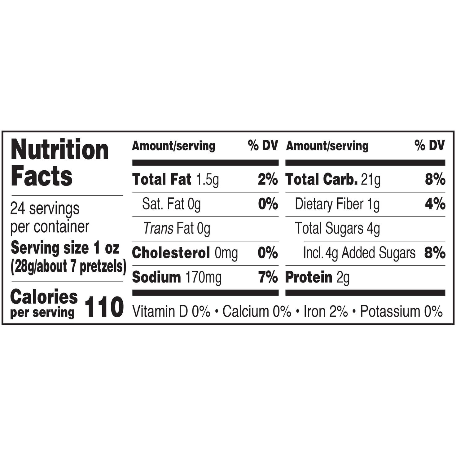Utz Braided Honey Wheat Pretzel Twists - 24 Oz Barrel (2 Count) - Sweet Honey Taste, Thick, Crunchy Pretzel Twists, Perfect For Dipping And Snacks, Zero Cholesterol Snack Food, Brown