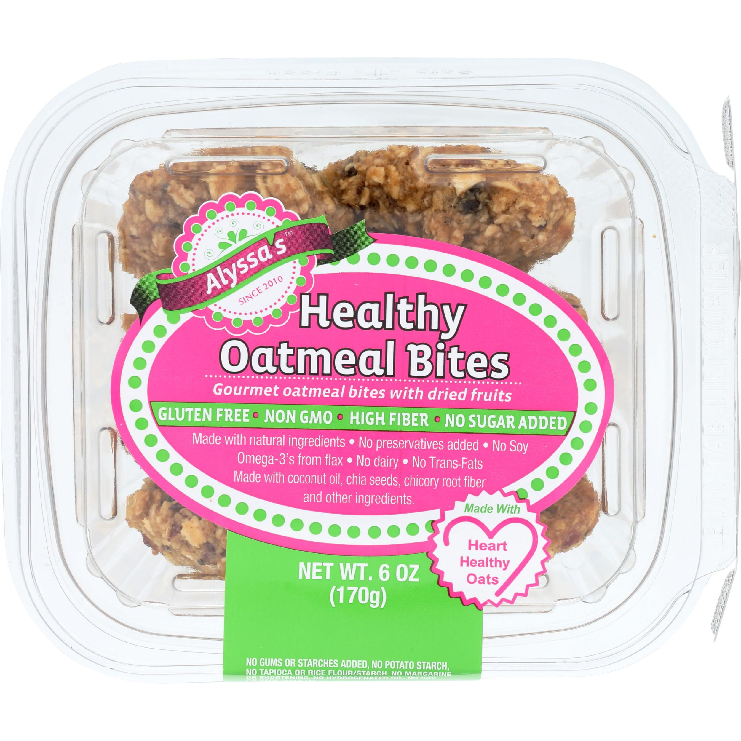 Alyssa's Healthy Oatmeal Bites, 6 Oz