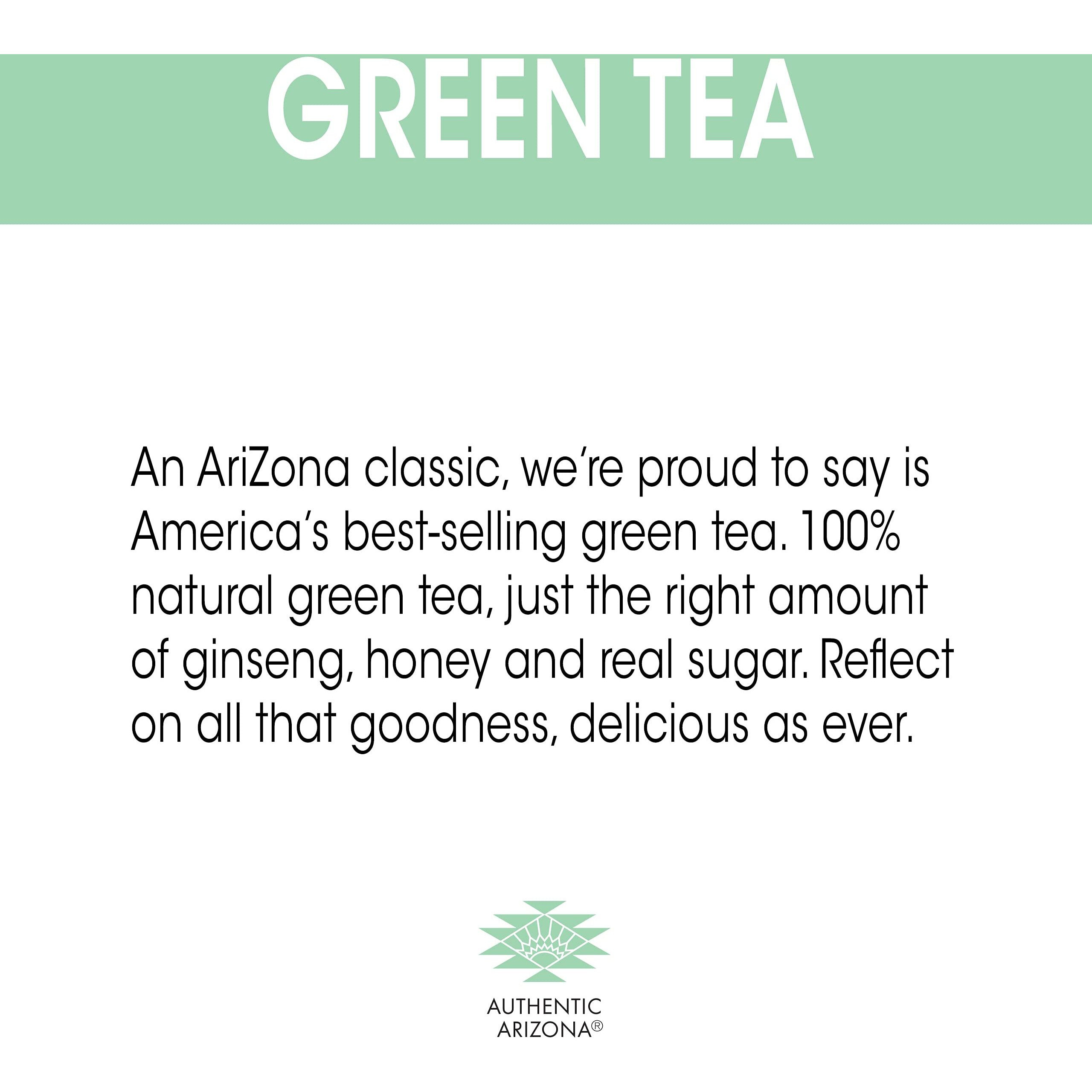 Arizona Green Tea With Ginseng And Honey, Tetra Box, 6.75 Fl Oz, Pack Of 32