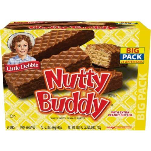 Little Debbie Nutty Bars Big Pack, 4 Boxes