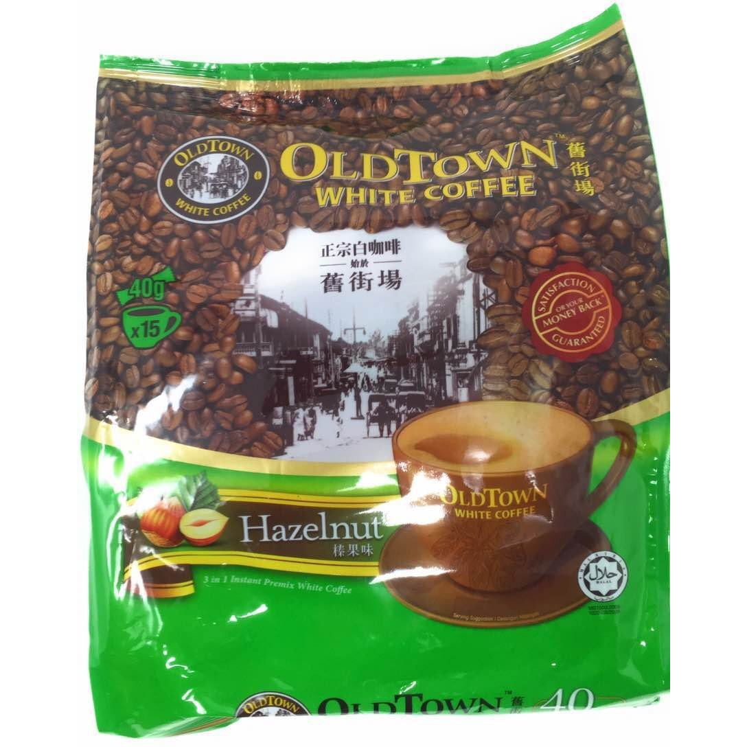 Old Town - White Cafe 3In1 Hazelnut 21.2 Oz (2 Pack)