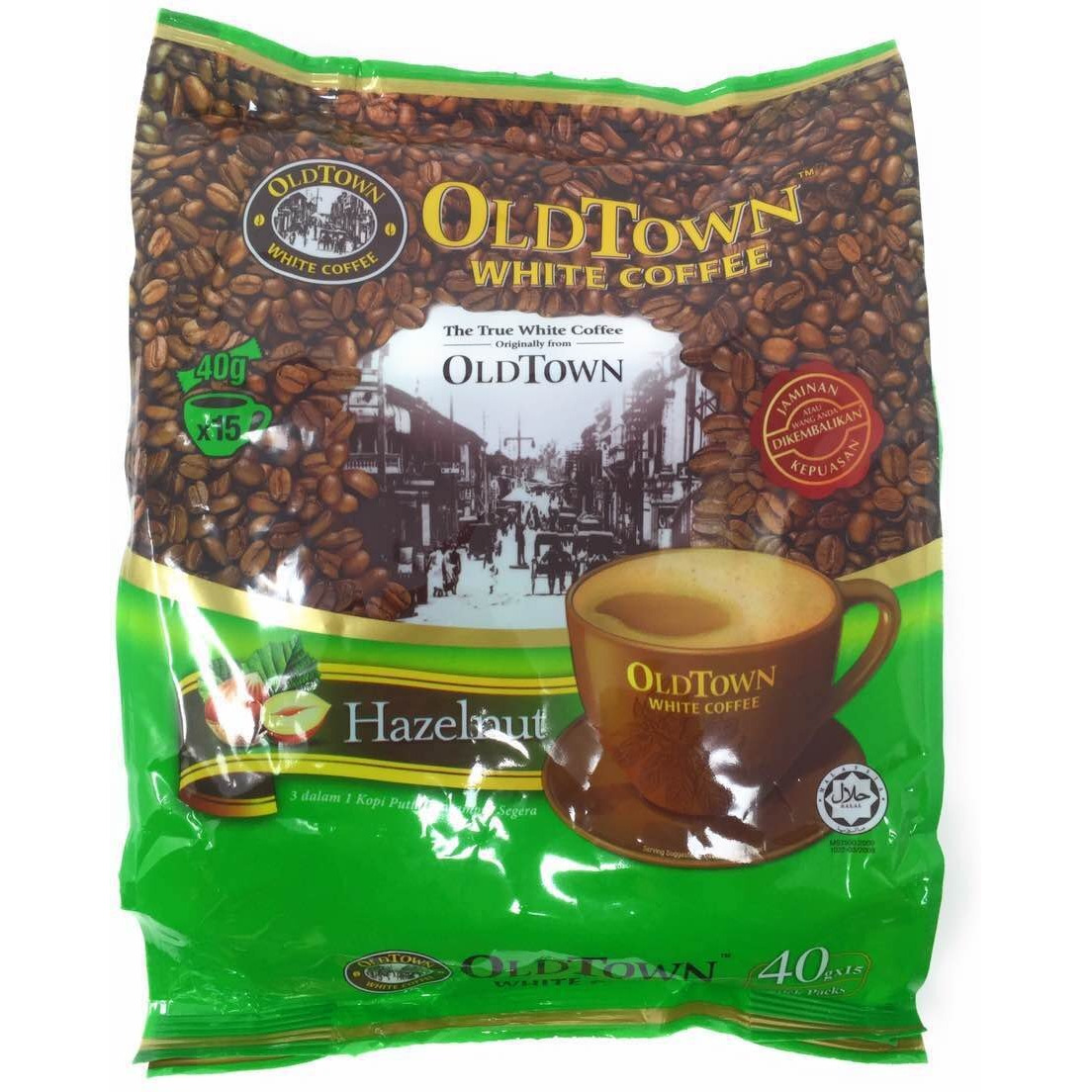 Old Town - White Cafe 3In1 Hazelnut 21.2 Oz (2 Pack)