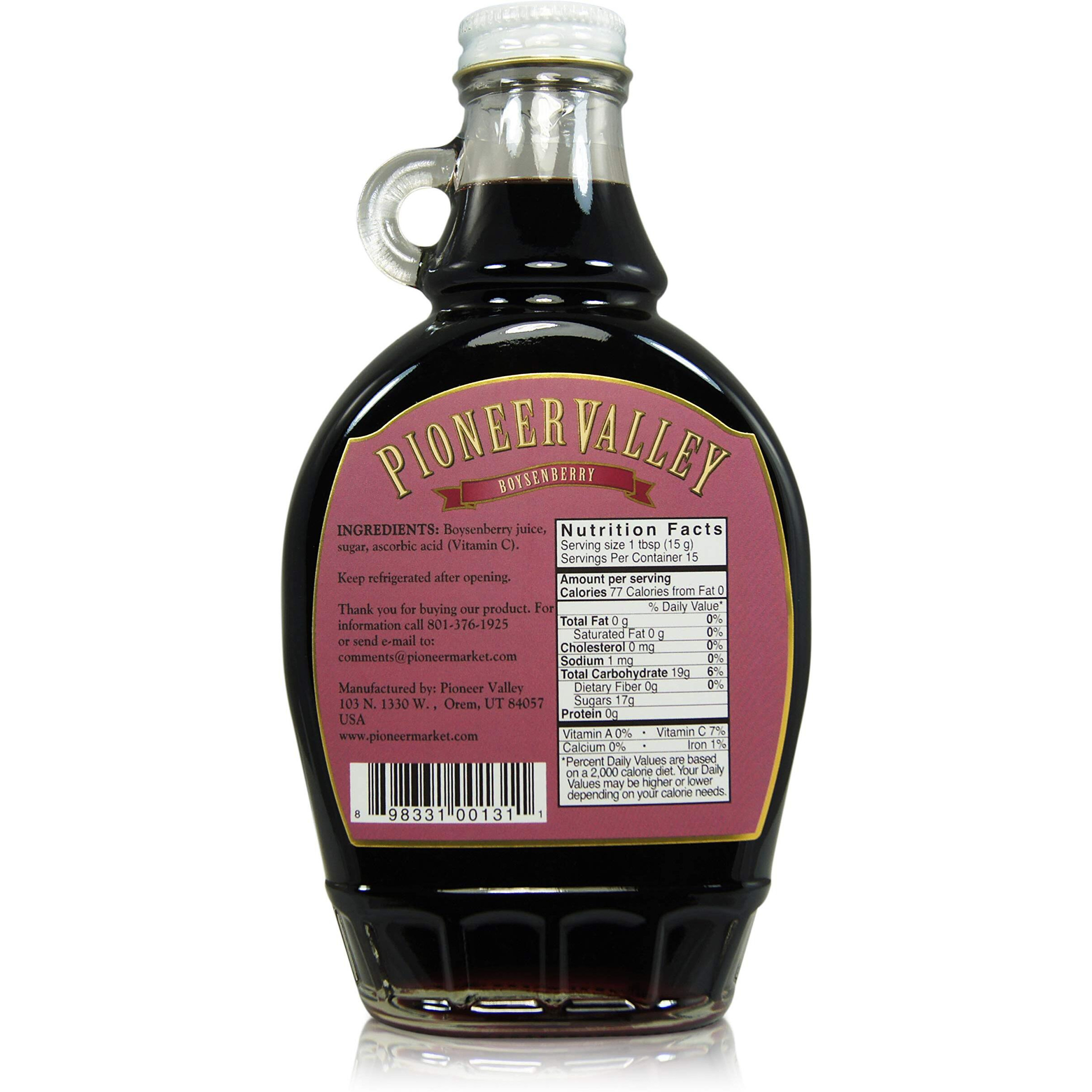 Pioneer Valley Boysenberry Fancy Syrup