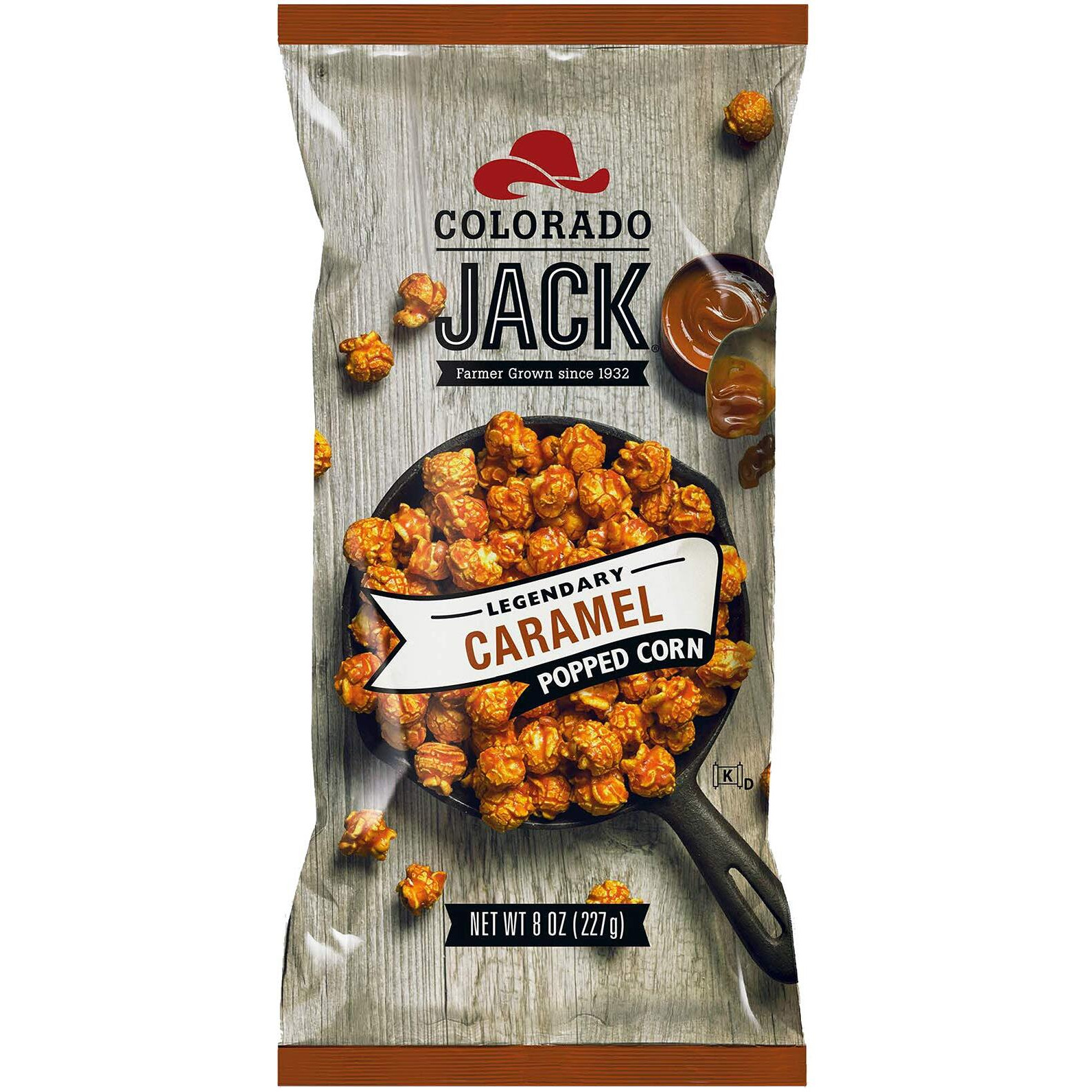 Colorado Jack Gourmet Caramel Popcorn Real Butter & Vanilla, Farmer Grown, Delicious Snack Tasty Gift - No Corn Syrup & Gluten Free - Pack Size