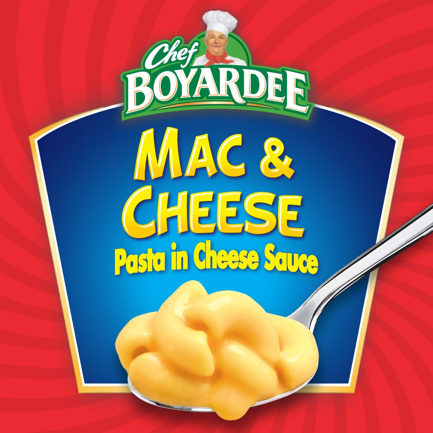 Chef Boyardee Mac & Cheese, Microwave Food, Microwaveable Bowl, 7.5 Oz (Pack Of 12)