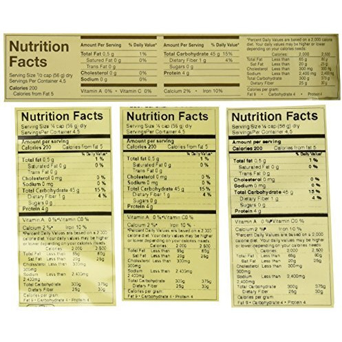 Le Veneziane Gluten Free Pasta Variety Pack, 8.8 Ounce (Pack Of 4)