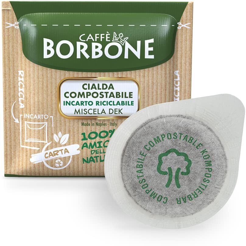 Caffe Borbone Ese Coffee Pods - Miscela Verde/Dek (Decaf) - 150 Count