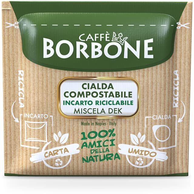 Caffe Borbone Ese Coffee Pods - Miscela Verde/Dek (Decaf) - 150 Count