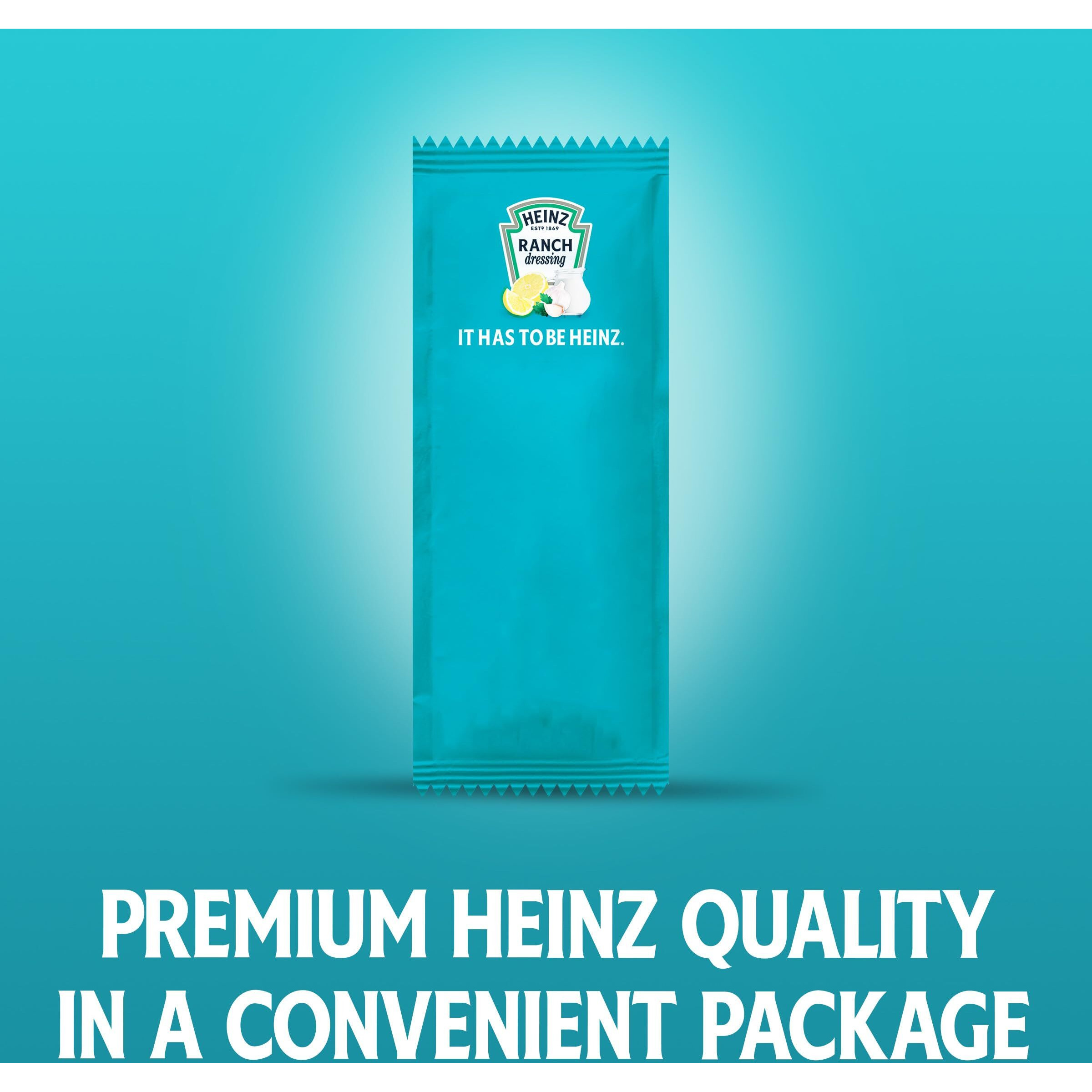 Heinz Ranch Single Serve Packet (0.42 Oz Packets, Pack Of 200)