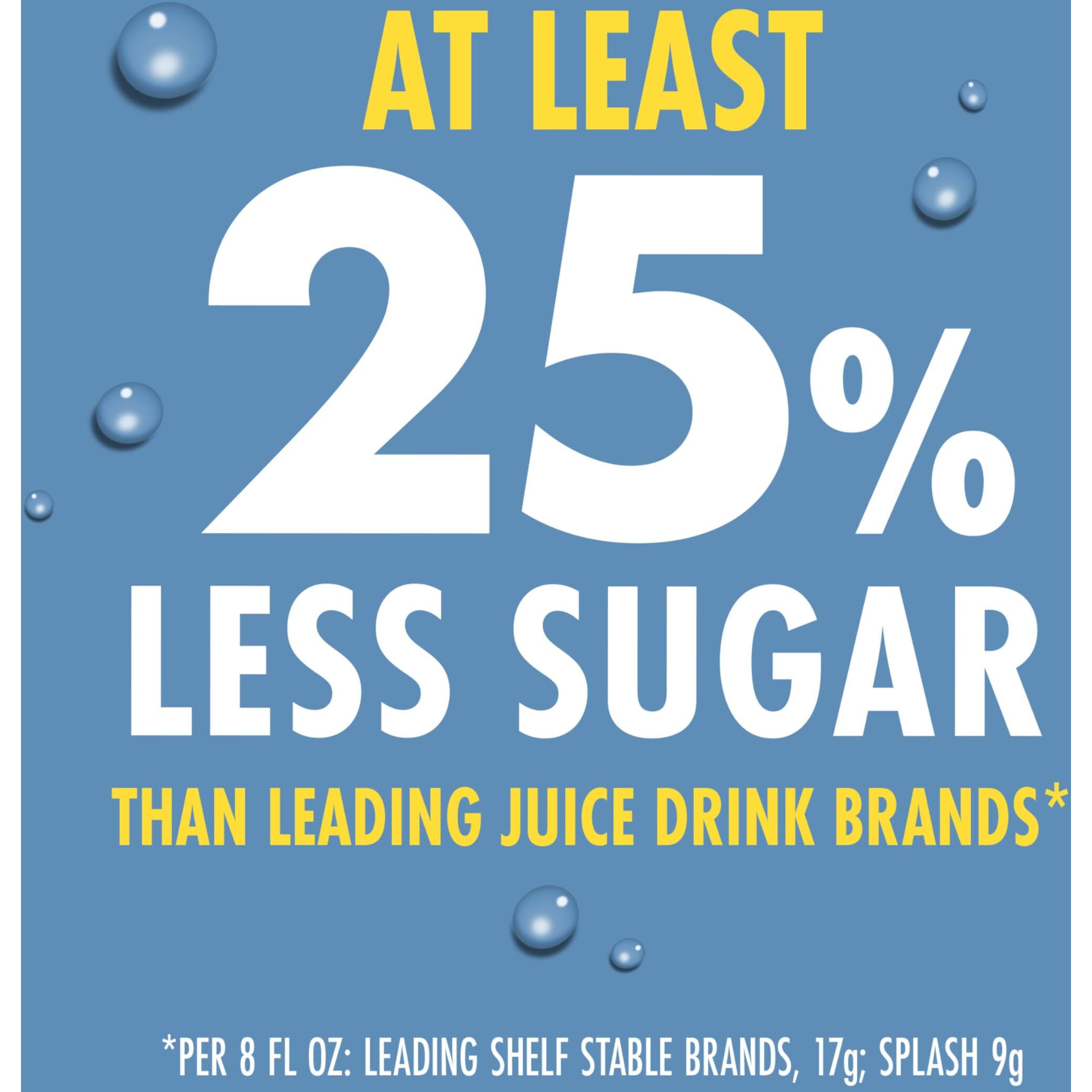 V8 Splash Fruit Medley Flavored Juice Beverage, 64 Fl Oz Bottle (6 Pack)