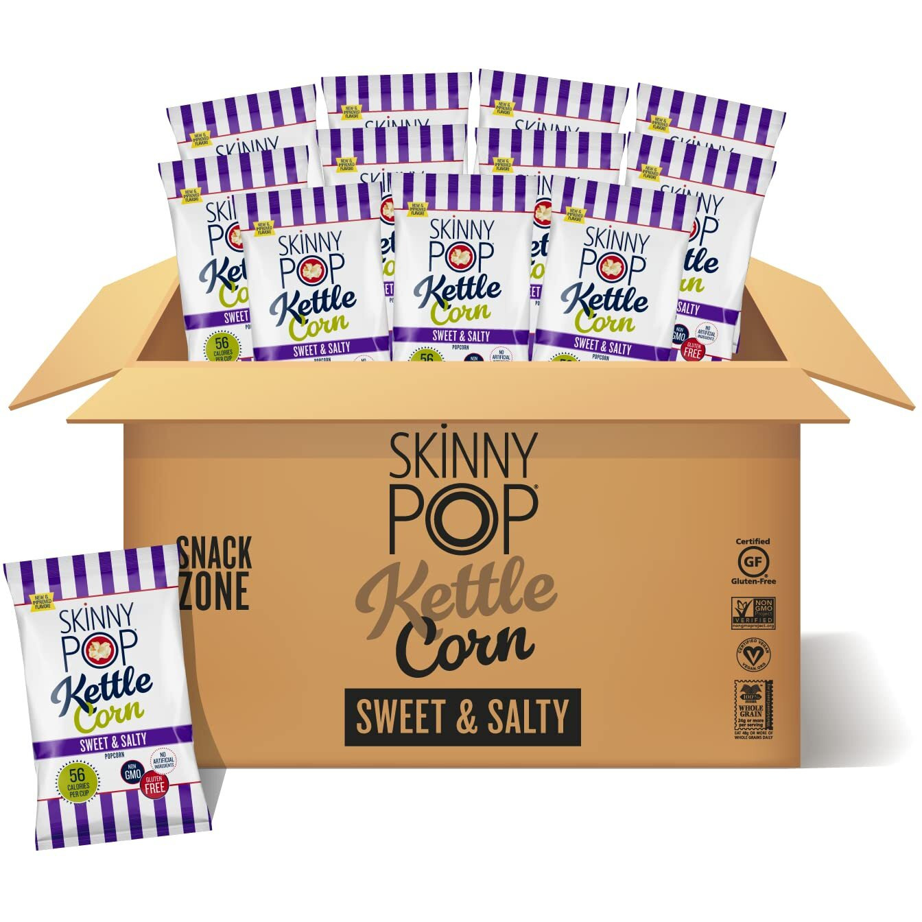 Skinnypop 12Ct, 1.9Oz Size Bags