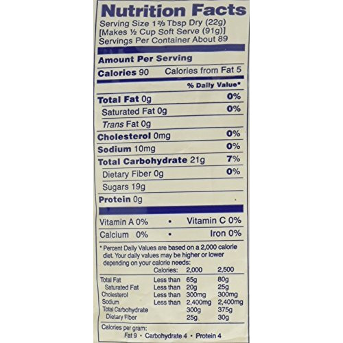 Dole Soft Serve Lemon Mix, 4.40 Lbs