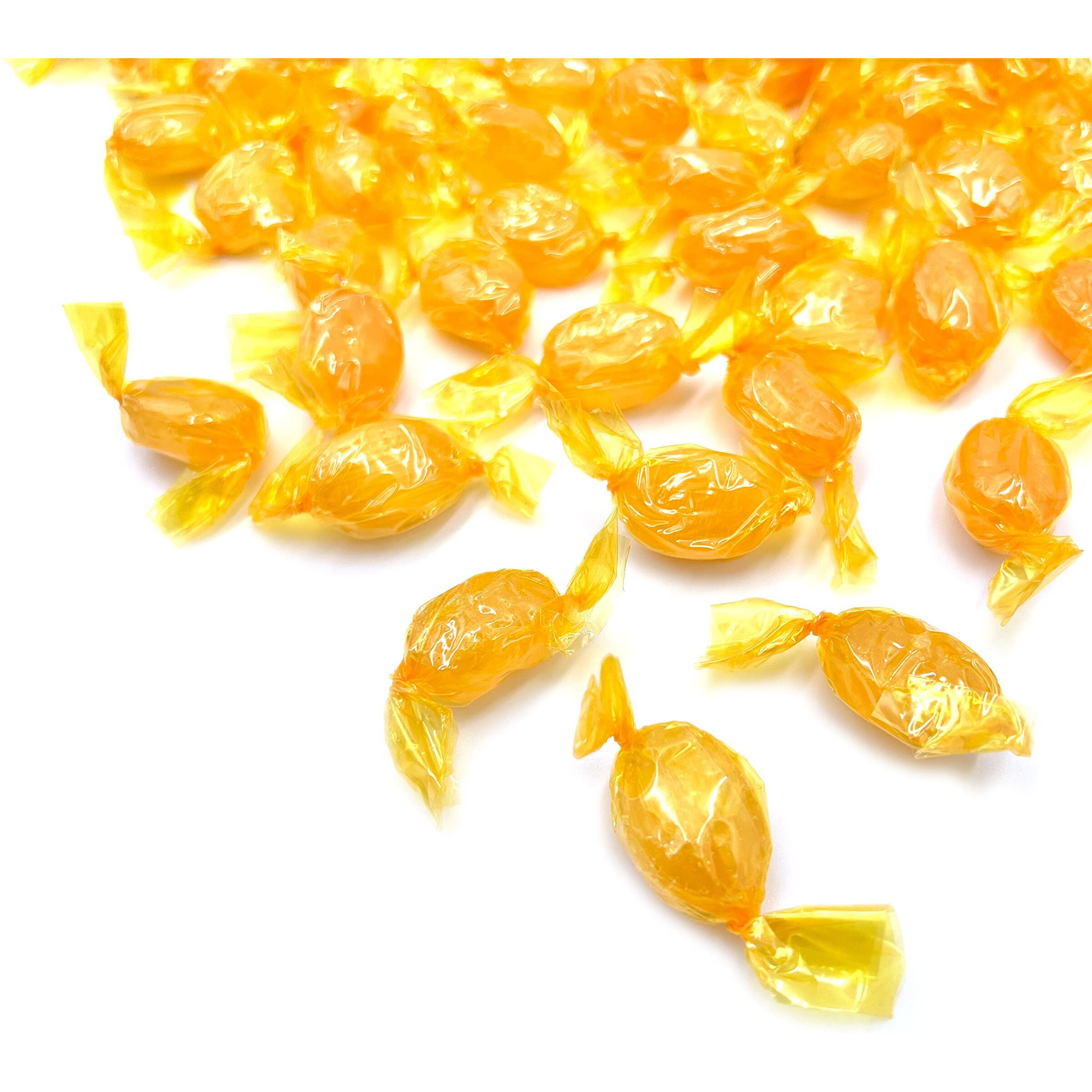 Butterscotch Drops, Individually Wrapped Old Fashioned Hard Candy (1 Pound Bag - Approx. 80 Count)