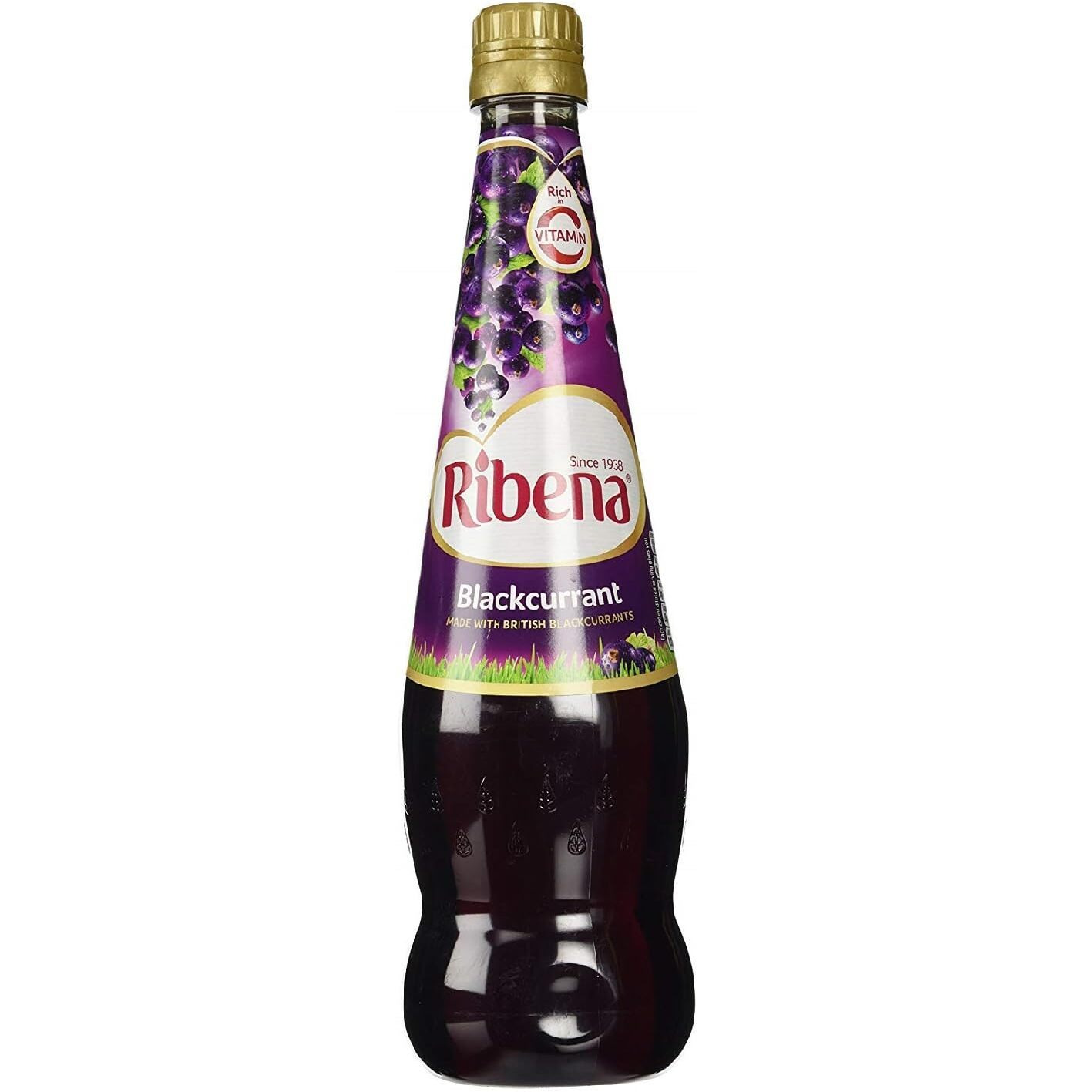 Ribena Original Blackcurrant Drink, 850 Ml Bottles (Pack Of 4)