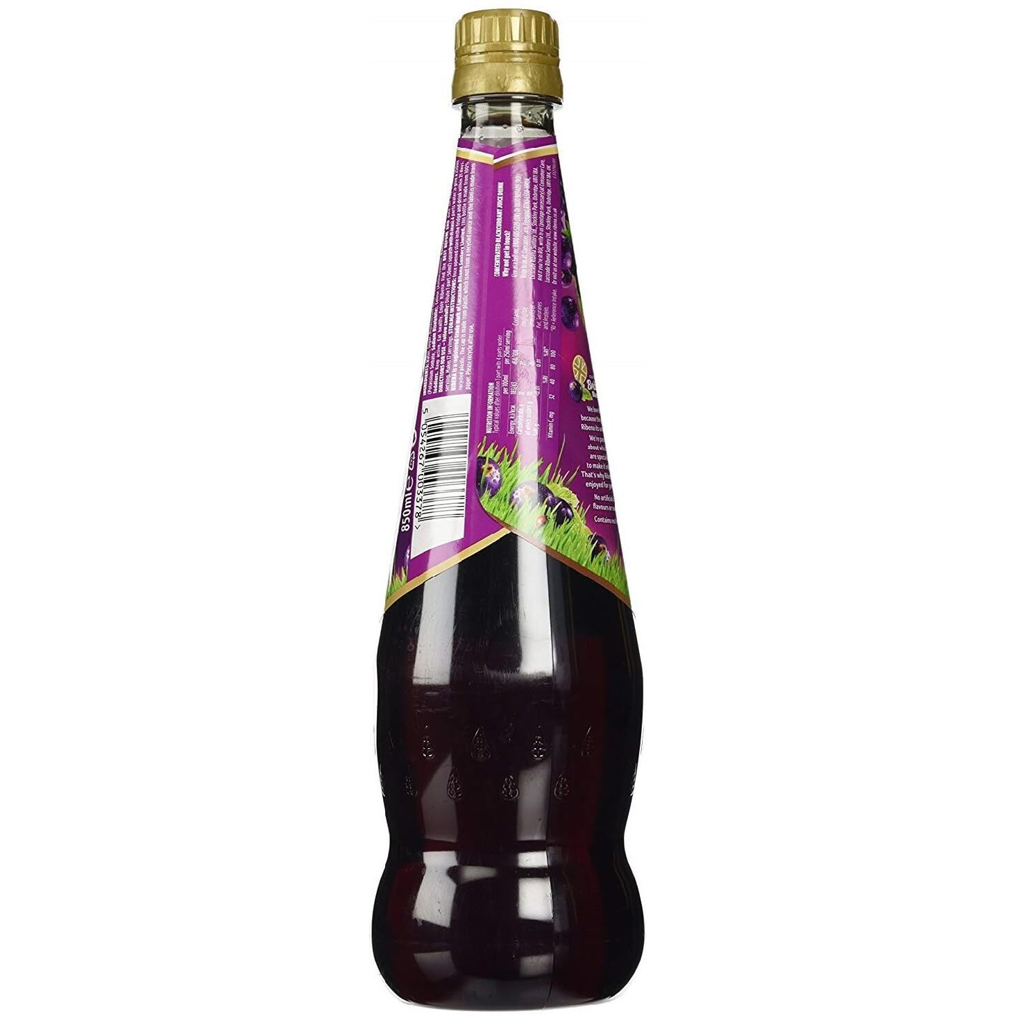 Ribena Original Blackcurrant Drink, 850 Ml Bottles (Pack Of 4)