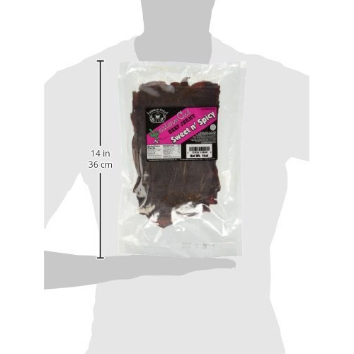 Buffalo Bills 18Oz Sweet N' Spicy Western Cut Big Slab Beef Jerky (15 Beef Jerky Slabs Per Bag)