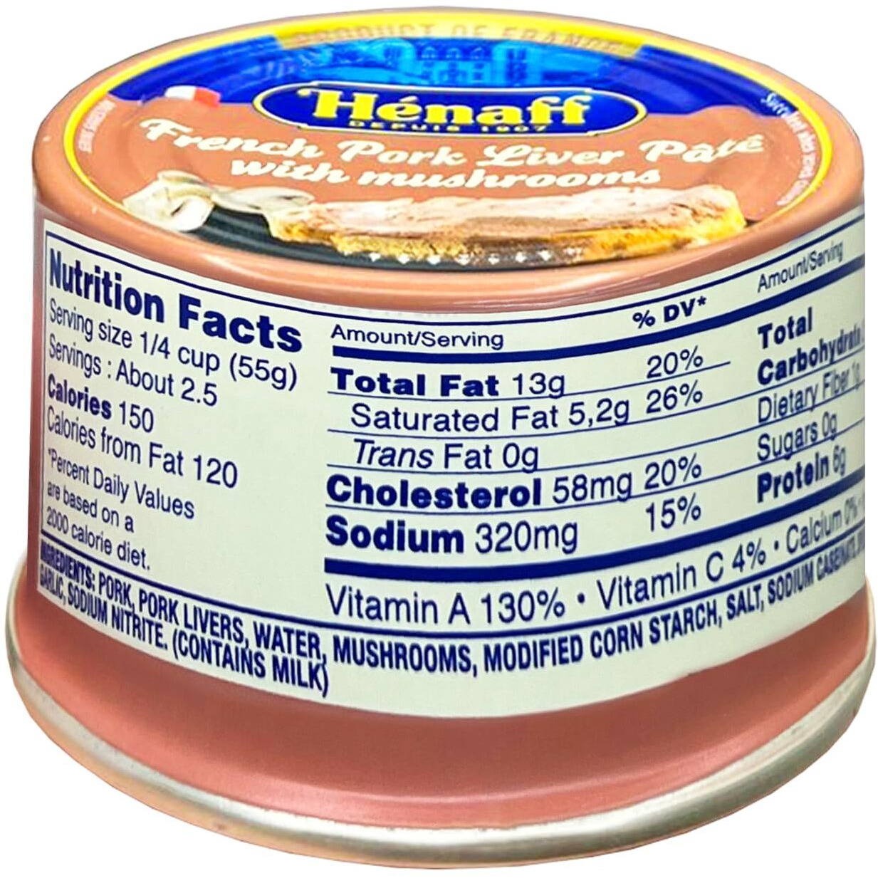 From France Henaff Mix Pates And Rillette 4 Types Of Different Tastes