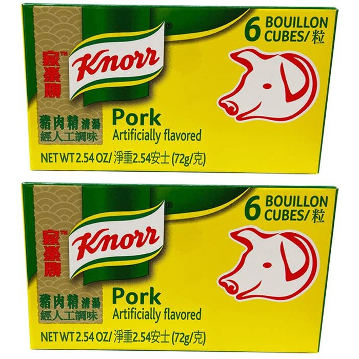 Knorr Pork Bouillon, 2.54 Oz (Pack Of 2)