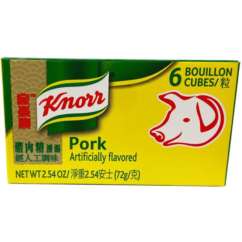 Knorr Pork Bouillon, 2.54 Oz (Pack Of 2)