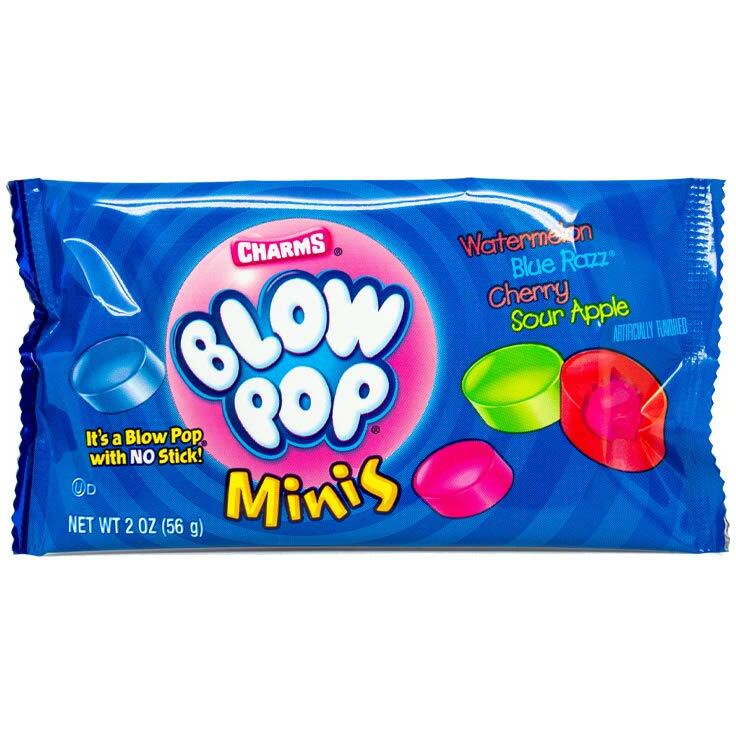 Charms Blow Pops Minis, 2.0 Oz. Bags, 24-Count
