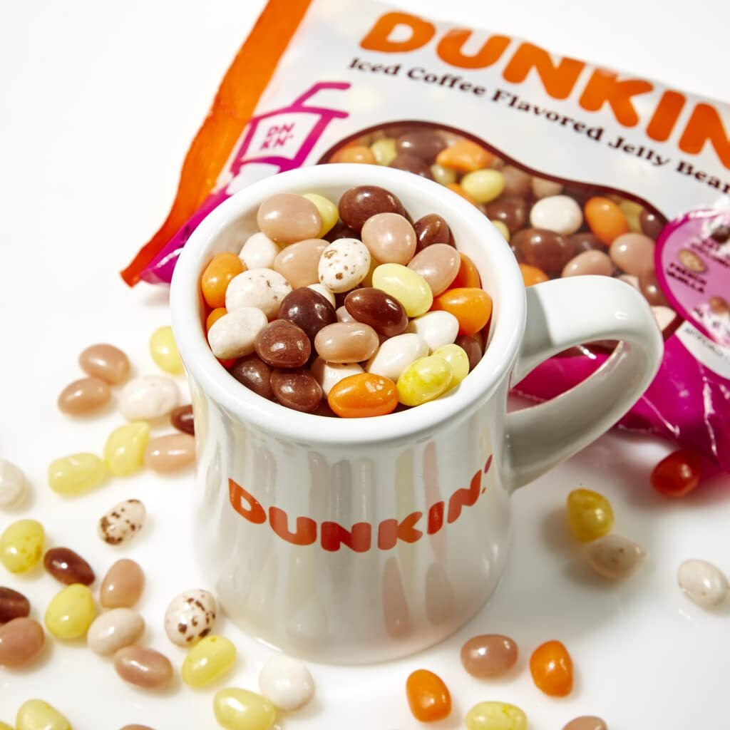 Dunkin' Iced Coffee Flavored Jelly Beans, 2 Pack