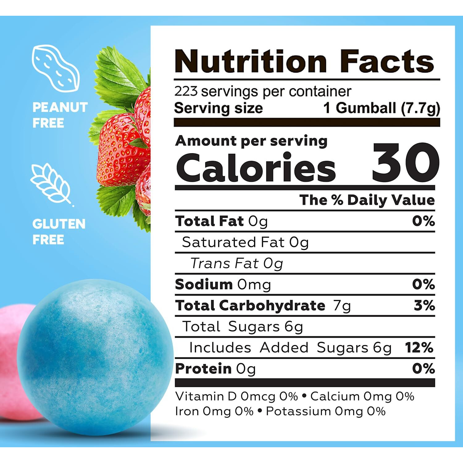 Gumballs For Gumball Machine - Shimmer Gum Mix 1 Inch Large Gumballs - Assorted Fruit Flavored Bubble Gum For Kids - Sweet Chewing Gum Balls In Bulk 3.8Lb