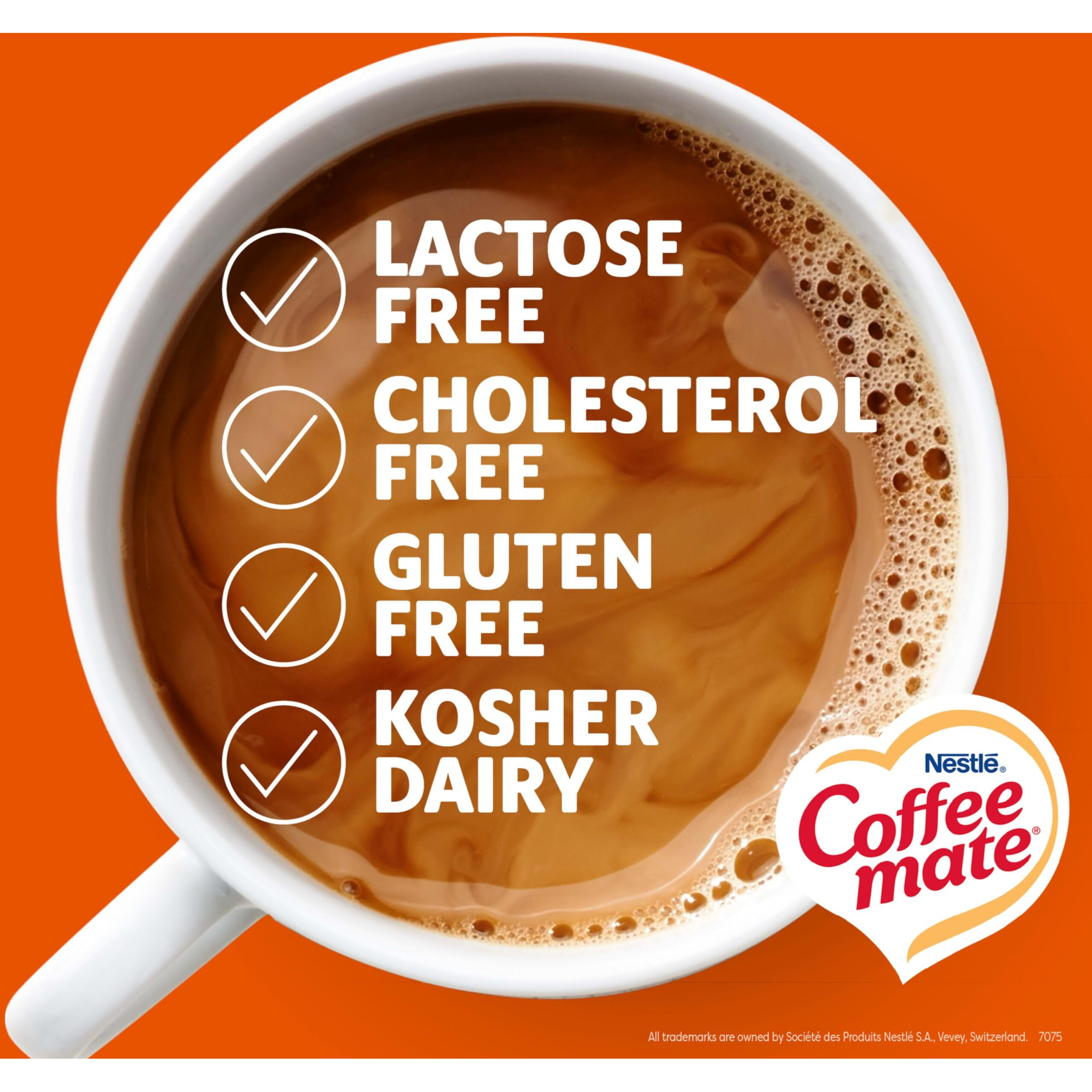 Nestle Coffee Mate Coffee Creamer, Hazelnut, Non Dairy Powder Creamer, 15 Oz Canister (Pack Of 12)