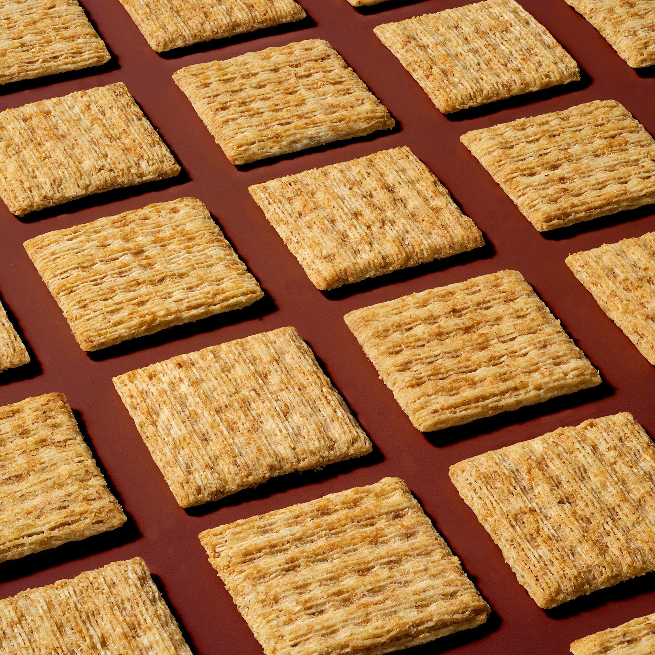 Triscuit Roasted Garlic Whole Grain Wheat Crackers, Family Size, 6 - 12.5 Oz Boxes