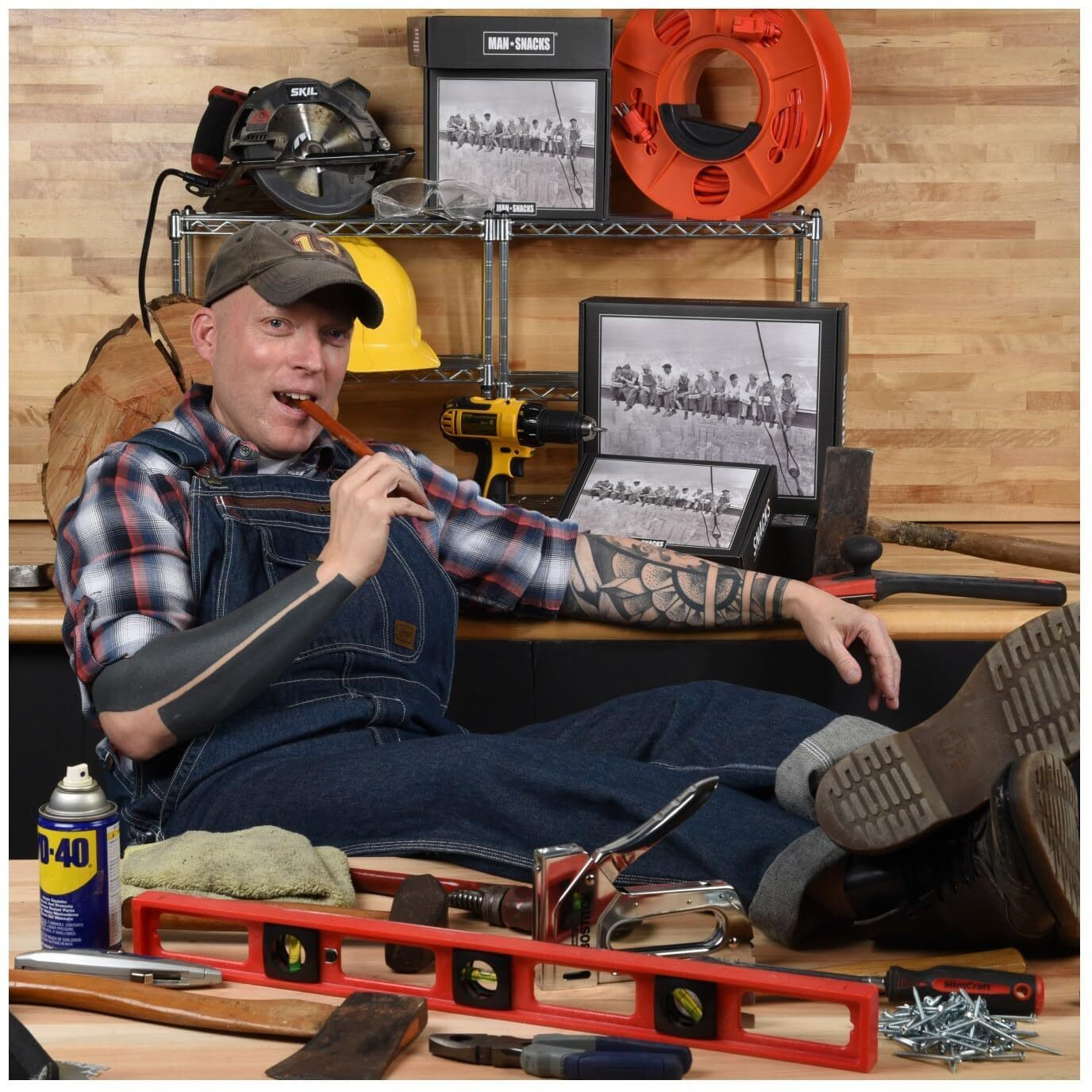 Mansnacks Jerky Gift Basket For Men - 29 Pc - Large Variety Of Beef Jerky, Jerky Bites, Beef Sticks, Pepperoni Sticks, Turkey Sticks & Cheese Sticks, In A Manly Gift Box | Unique Gift For Jerky Lovers