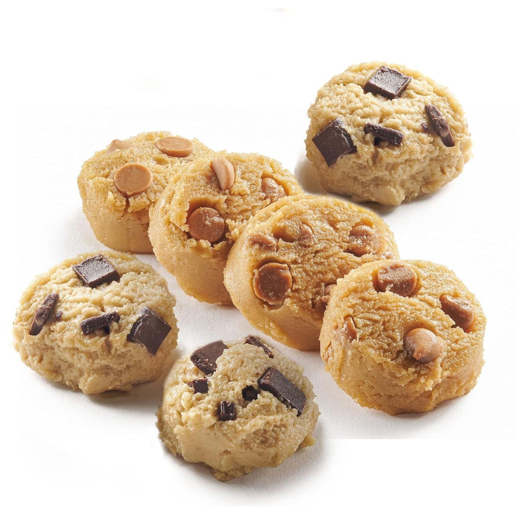 David's Cookies Preformed Frozen Cookie Dough Chocolate Chunk & Peanut Butter 96 Count